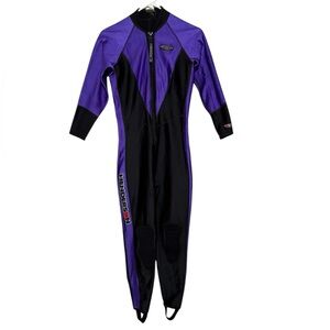 Henderson GUC Black Purple Made in USA Wet Suit‎ Diving Suit Women’s Size 6